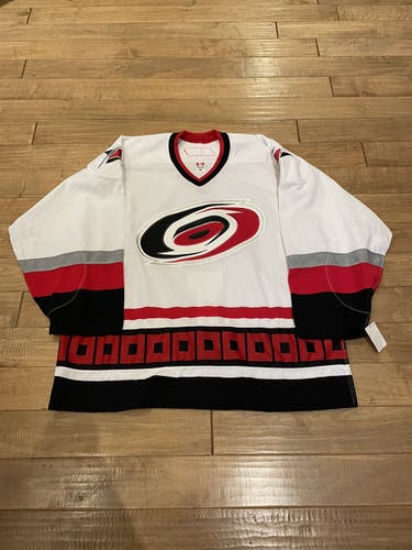Brand New Carolina Hurricanes Reebok Authentic Team Issued Game Jersey 58
