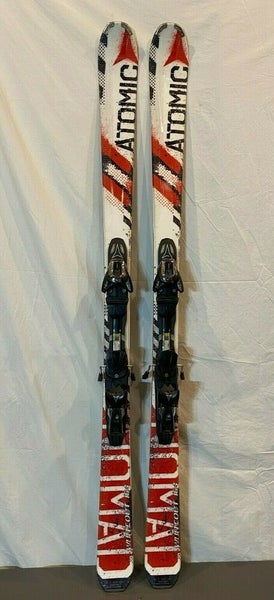 Atomic Nomad Whiteout 164cm 121-77-105 r=14.5m Skis w/XCO 10 Adjustable Bindings