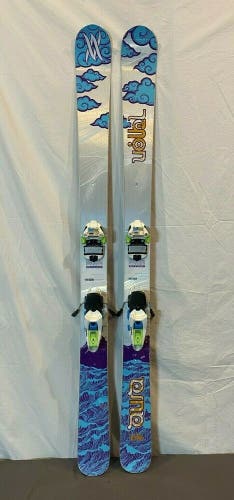 Volkl Aura 156cm 131-96-114 r=18.8m Big/All-Mountain Skis Maker Squire Bindings