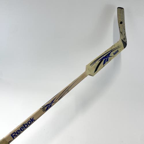 Used Reebok Wooden Goalie Stick | Dan Ellis | Tampa Bay Lightning