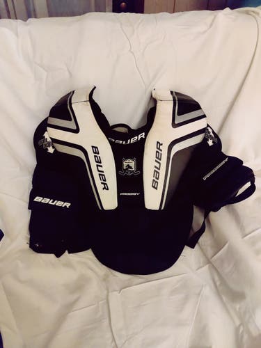Junior Used XL Bauer Prodigy 2.0 Goalie Chest Protector