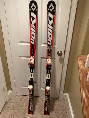 Used 2012 Racing With Bindings Max Din 10 Racetiger GS Skis