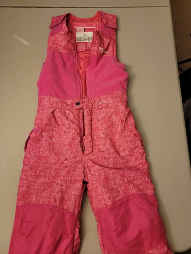 Pink Used Girls Size 6 Snow Pants
