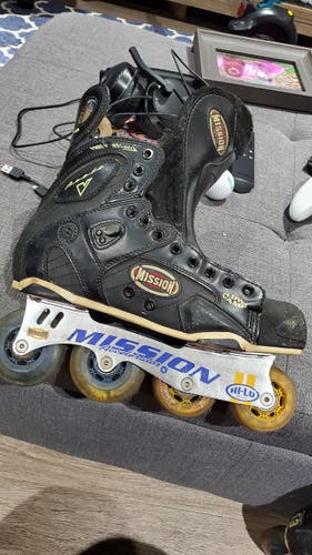 Senior Used Mission Inline Skates Size 10