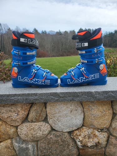 Used Unisex Lange Racing RS 90 SC Ski Boots Soft Flex