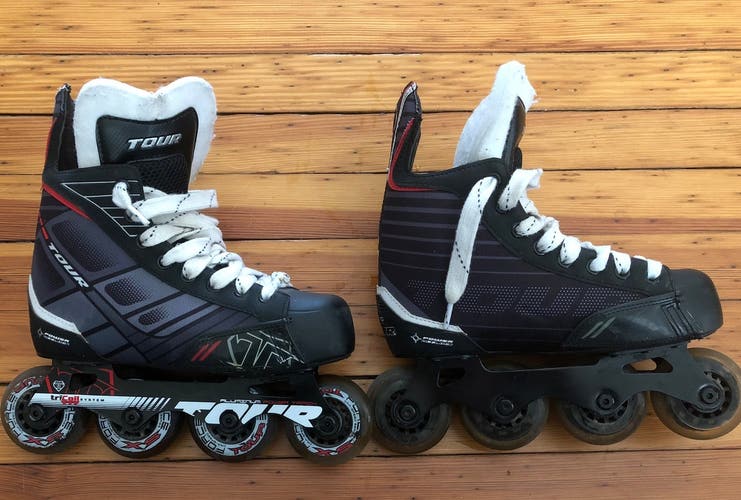 Junior Tour Regular Width Size 4 Inline Skates