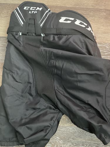 Black Junior Used Small CCM LTP Hockey Pants