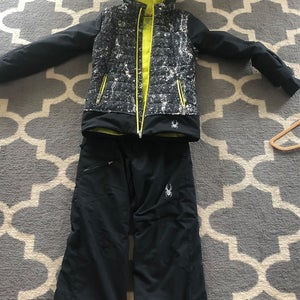 Spyder Ski/Snowboard Jacket and pants Youth Size 16