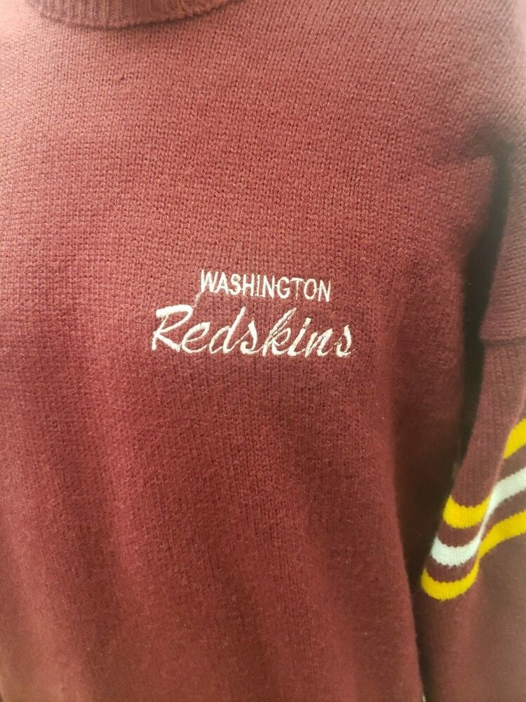 vintage redskins sweater