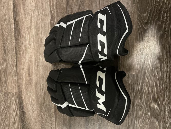 Black Senior CCM 14"  JetSpeed FT350 Gloves