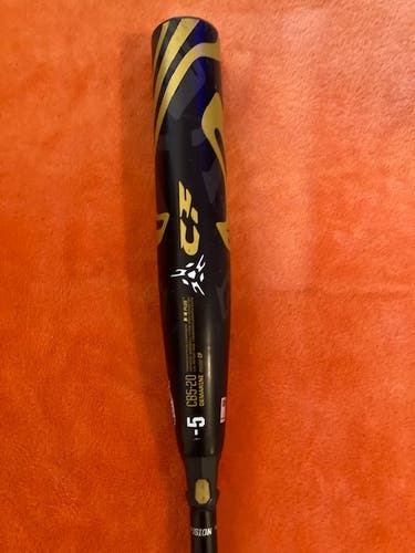 Used 2020 DeMarini Composite CF Zen Bat (-5) 27 oz 32"