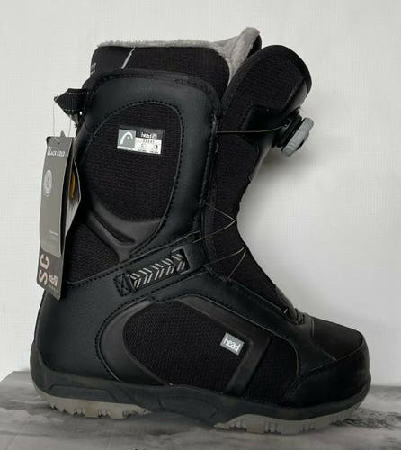 New Unisex Size 5.5 (Women's 6.5) HEAD Snowboard Boots Medium Flex All Mountain