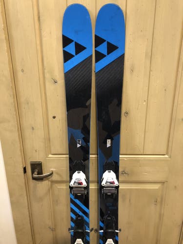 Used  Fischer Ranger 102 Skis With Adjustable Marker Bindings