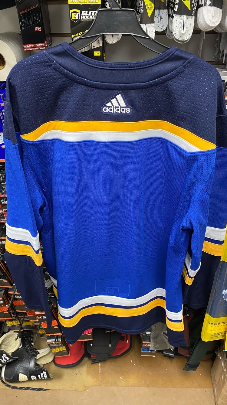 St. Louis Blues Adidas Authentic Home NHL Hockey Jersey with 2019 Stan –