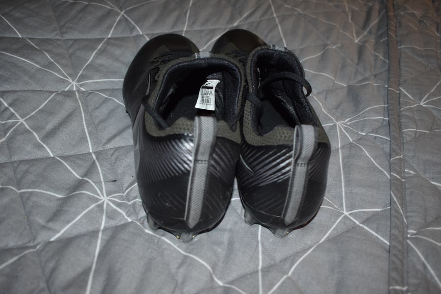 NEW - Nike FB VPR Football Cleats, Gray/Black, Size 16  display picture 2