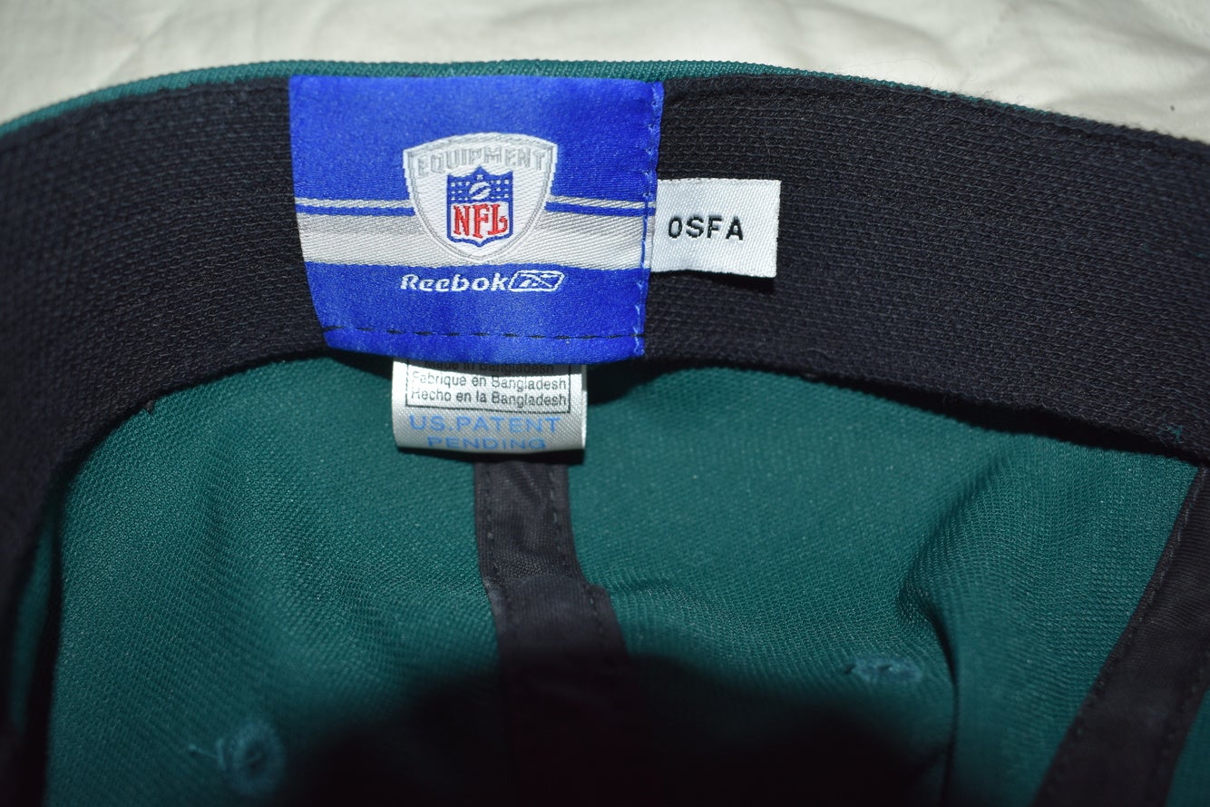 NFL REEBOOK, Accessories, Reebok Nfl Philadelphia Eagles Hat Cap Green  White Official Product Footballnwt