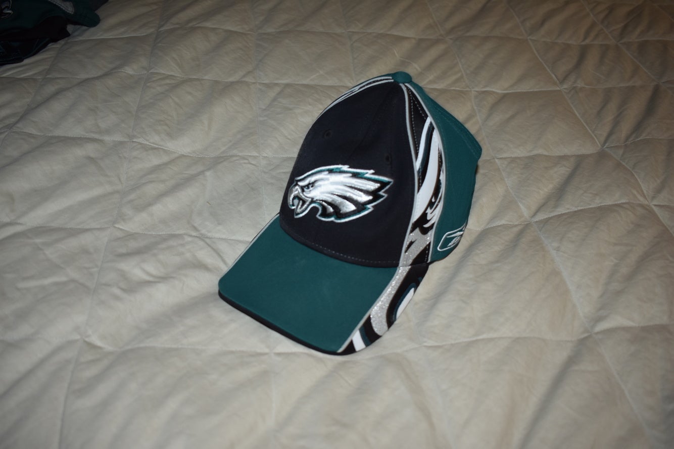 Reebok, Accessories, Philadelphia Eagles Nfl Reebok Team Apparel Retro  Hat Size Osfa Black Green