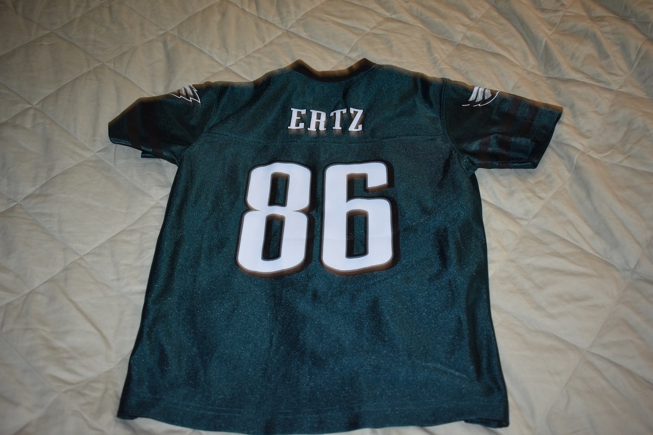 Wentz ERTZ Philadelphia Eagles Jersey NFL Team Apparel Youth Medium #86 #11  Flag