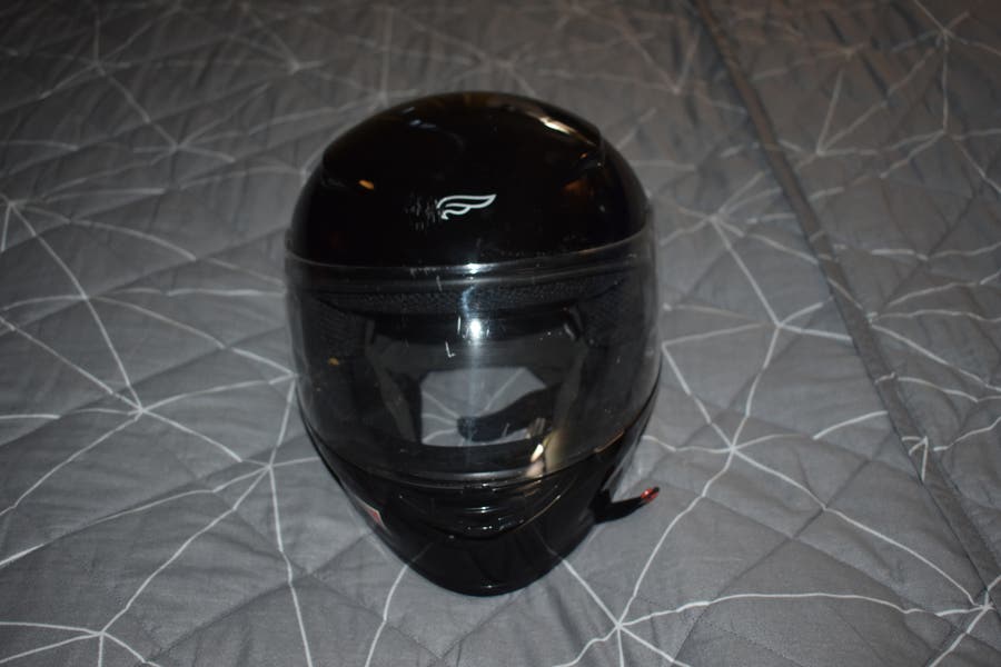 fulmer full face motorcycle helmet Af-655 DOT Black Shield Earpiece Microphone Motorcy  Adjustable top vent and rear exhaust diffuser Fulmer AF-6B Helmet Product Review