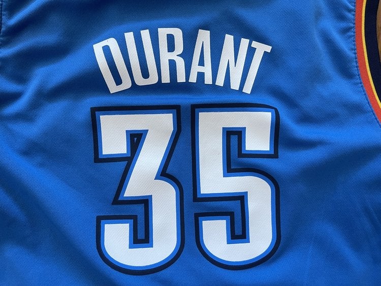 thunder kd jersey