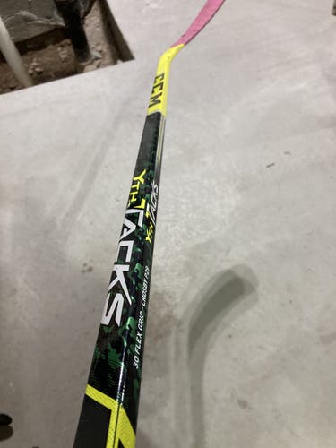 Used Right Handed CCM Yth Tacks  Hockey Stick