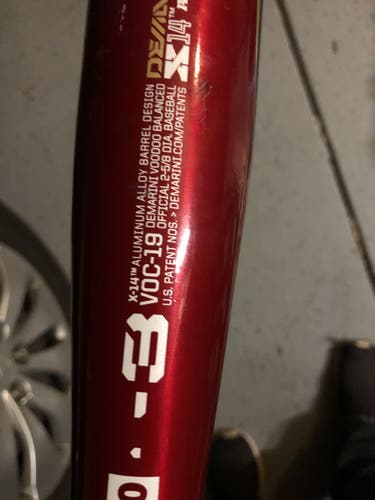 2019 DeMarini Voodoo One (-3) 28 oz 31"