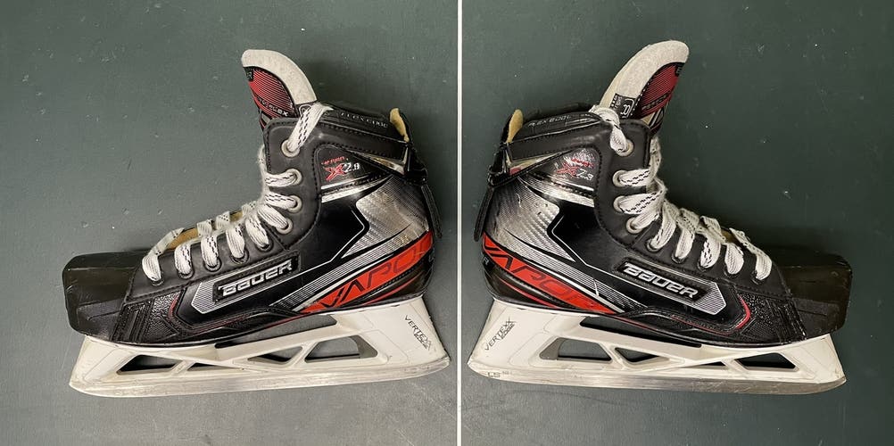 Used Bauer Vapor X2.9 Size 8 Hockey Goalie Skates