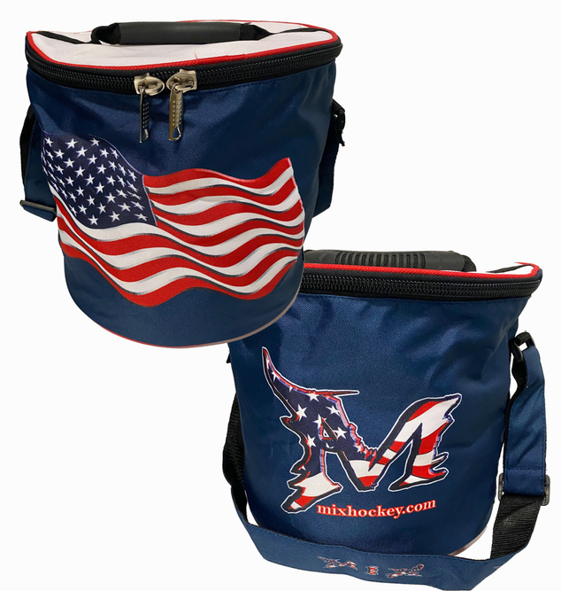 Mix Hockey Team puck Bag Ice Hockey Equipment Bags - USA