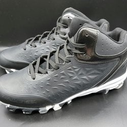 Black New Adult Size 12 Rawlings Cleats