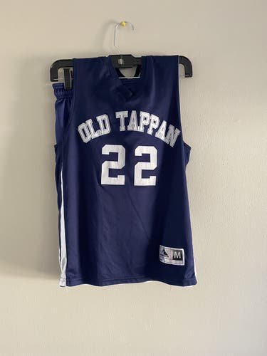 Old Tappan Youth Med Basketball reversible jersey with shorts