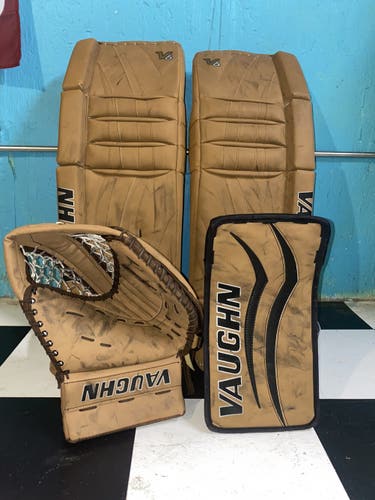 Brown Senior 33" Regular Velocity V6 Goalie Full Set