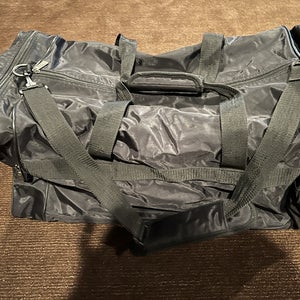 Used Black Eastbay Travel Duffle - Gym / Sports Equipment Bag (See Description!)