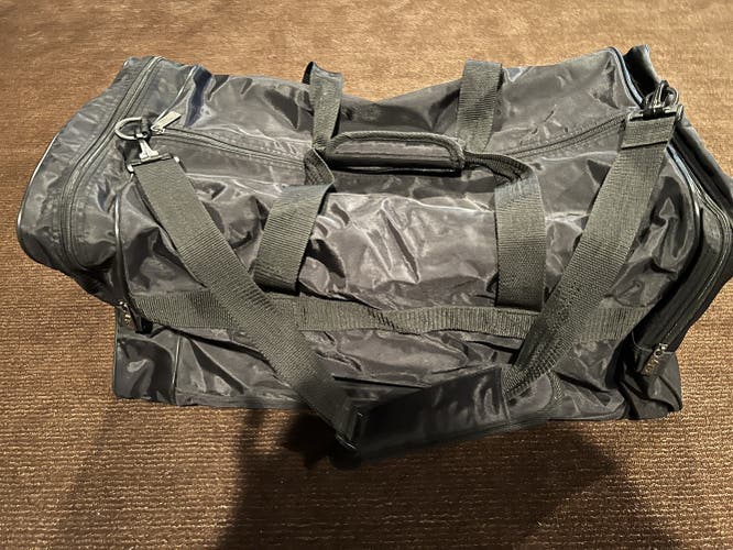 Used Black Eastbay Travel Duffle - Gym / Sports Equipment Bag (See Description!)