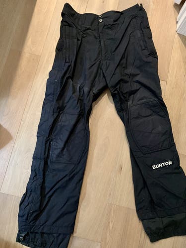 Black Unisex Large Burton Pants