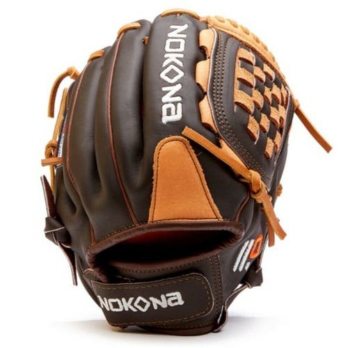 SV-1200C-21-RightHandThrow Nokona Alpha SV-1200 Softball Glove 12 inch Right Han