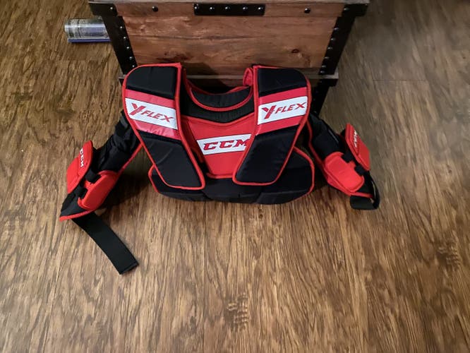 Used Youth Large/XL CCM  YFlex Goalie Chest Protector