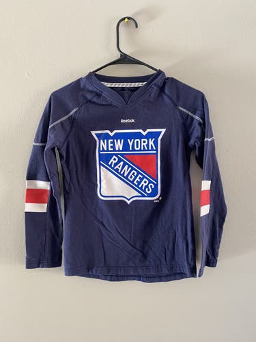 New York rangers youth small long sleeve