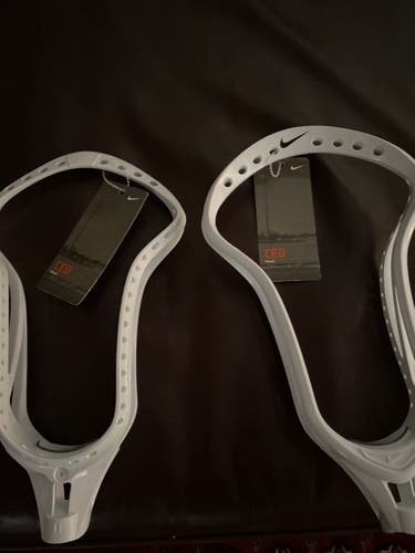 Two bundled Nike Ceo lacrosse heads