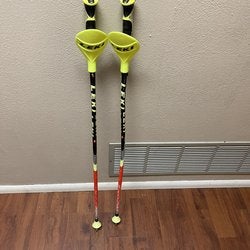 Used 38in (95cm) Racing World Cup Lite SL Ski Poles