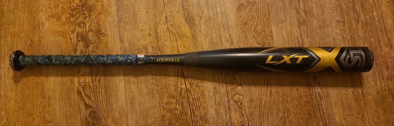 Black Used Kid Pitch (9YO-13YO) 2020 Louisville Slugger Composite LXT Bat (-11) 20 oz 31"