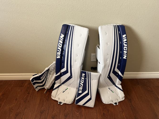 Vaughn SLR2 Pro full set 34 +2 White/Blue