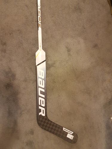 New Senior Bauer Regular Vapor Hyperlite Goalie Stick 25" Paddle.  $250 CAD or $195 USD direct sale