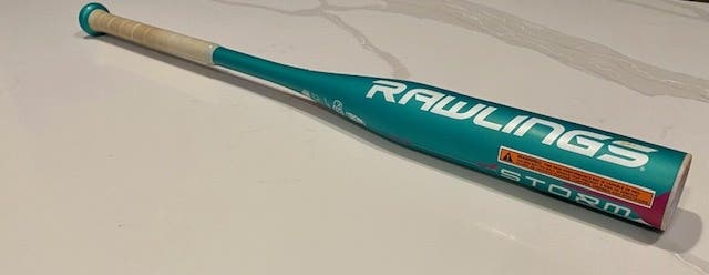 Rawlings Storm Bat (Drop -13) 15 oz 28", LIKE NEW, Used for 1/2 a season! 2 1/4"
