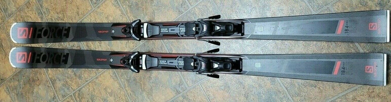 2021 Salomon S/Force 11 Frontside All Mountain Skis 184 w/Z12 bindings