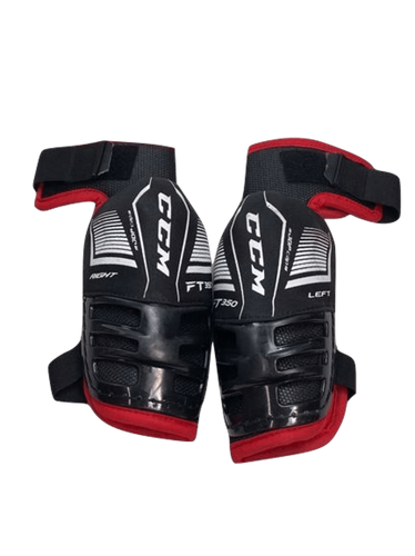 Used Ccm Ft350 Sm Ice Hockey Elbow Pads