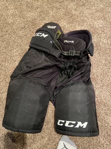 Black Senior Small CCM  Tacks 5092 Hockey Pants