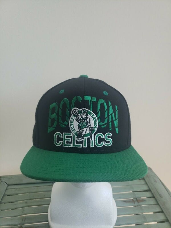 Vintage Boston Celtics Snapback Hat Cat Sport Specialties OSFA NBA Basketball New England Massachusetts Bird 1990s 90s