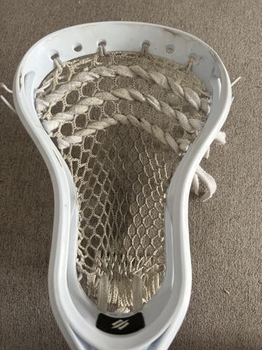 StringKing Legend Senior Lacrosse Head (White,Used)