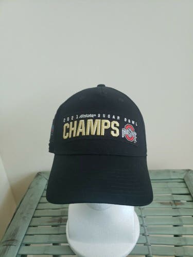 2021 Ohio State Allstate Sugar Bowl Champions Nike Strapback Hat NCAA