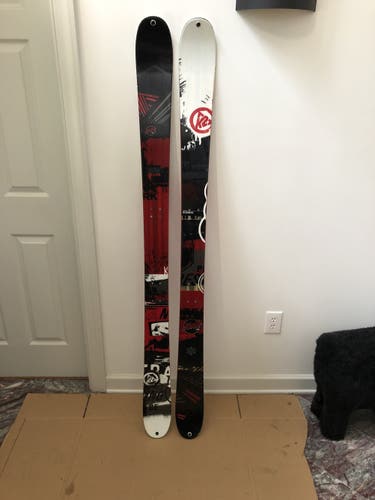 K2 Shreditor 102 Skis (Mounted with Inserts for Marker Jesters, will include mounting hardware)